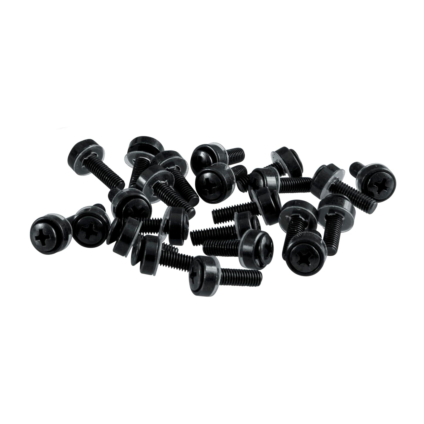 Gator - Tornillos de estante de tamaño estándar; 50 pcs, Negro