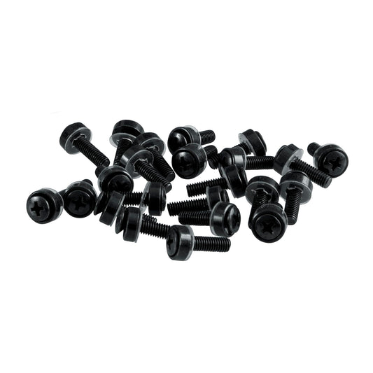 Gator - Tornillos de estante de tamaño estándar; 50 pcs, Negro