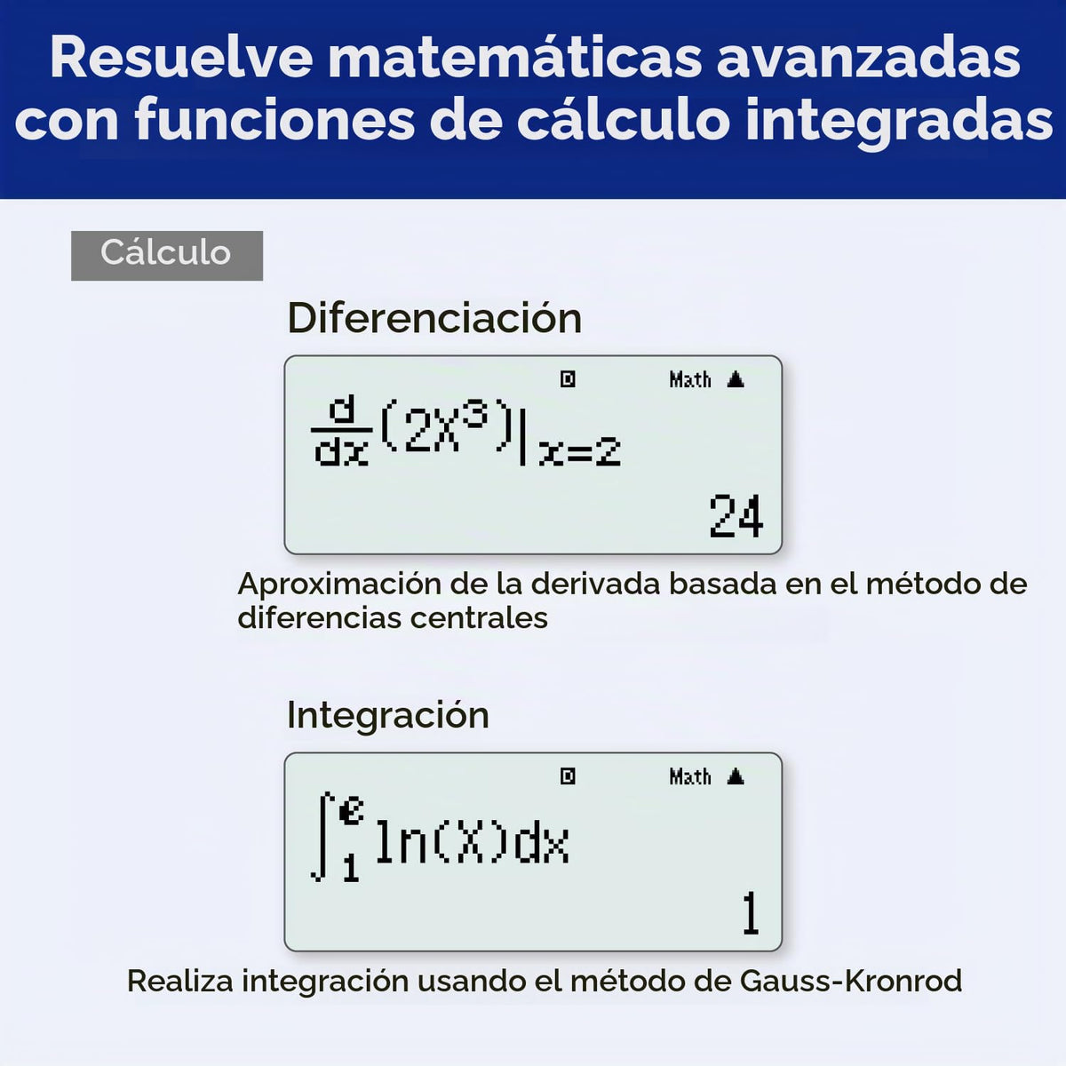 Calculadora Científica Casio Blanca Modelo FX-115ESPLSB-WA-IT