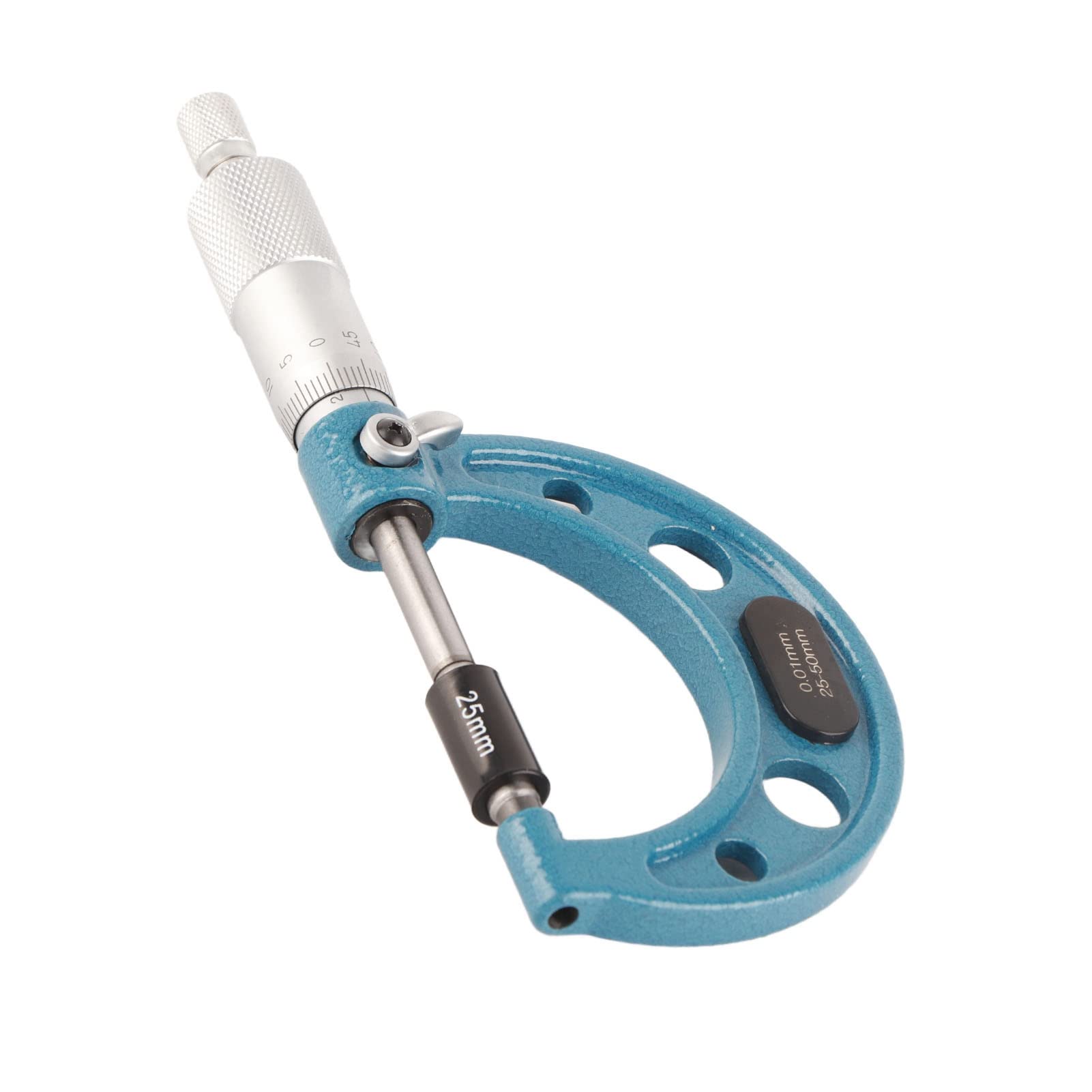 Micrómetro Exterior Precisión 0,01 Mm Acero Inoxidable para Equipos de Maquinaria