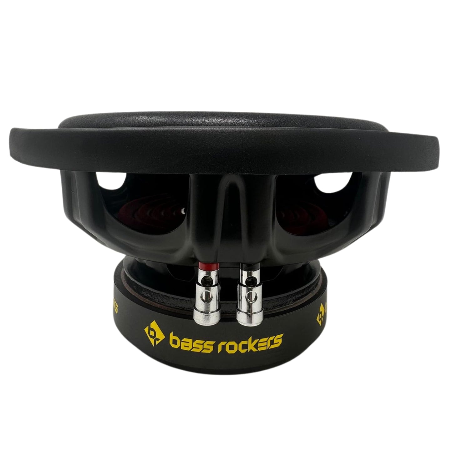 Bass Rockers BR104LP Subwoofer dual de 4 OHM de 10 pulgadas | Altavoz subwoofer de audio de alta potencia de 1800 vatios | graves profundos, alto rendimiento, sistema de sonido automotriz, alta