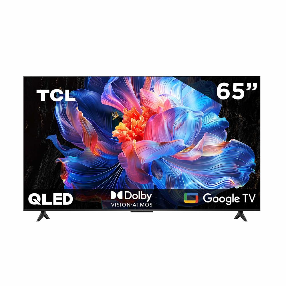 TCL Smart TV Pantalla 65" 65Q5K Google TV QLED 4K Google Assistant | Hands Free Voice Control | Alexa | VisionHDR10+| AiPQ™ | Micro Dimming | NITS350 | Panel 60 Hz