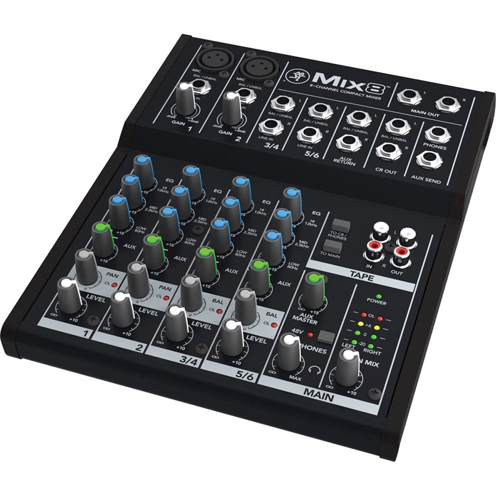 Mackie MIX8 Mezcladora 8 Canales