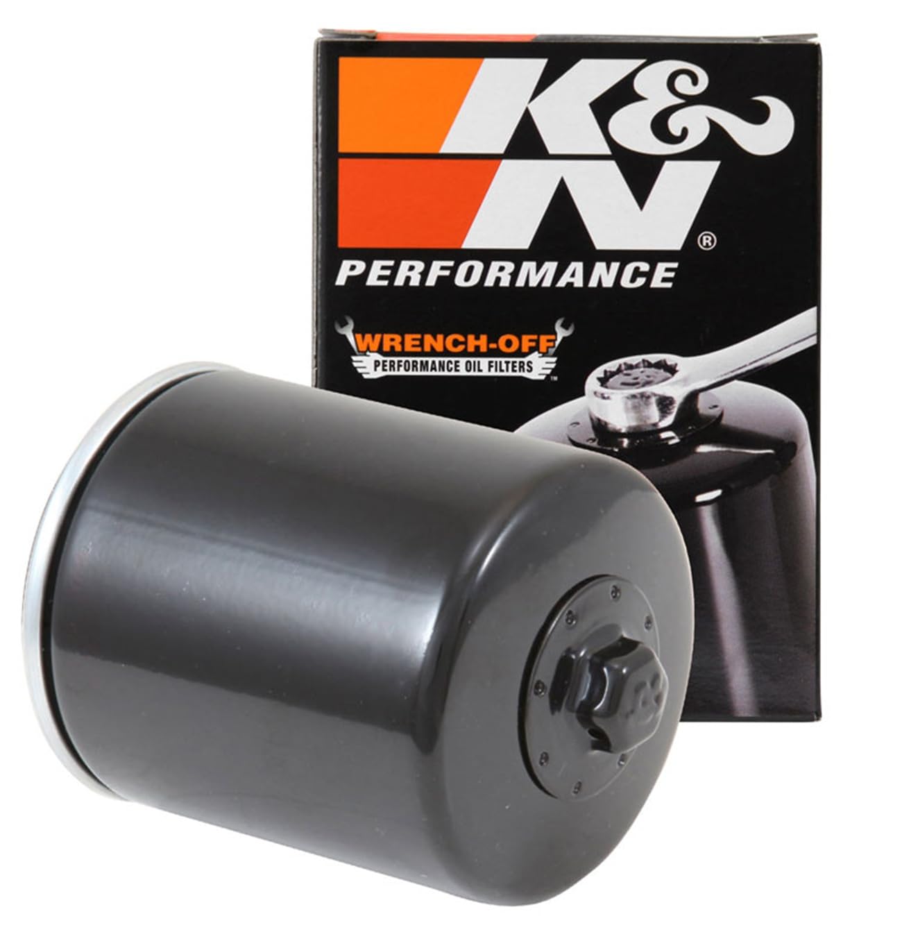 Filtro de Aceite de Alto Rendimiento K&N Harley Davidson Negro Una Talla