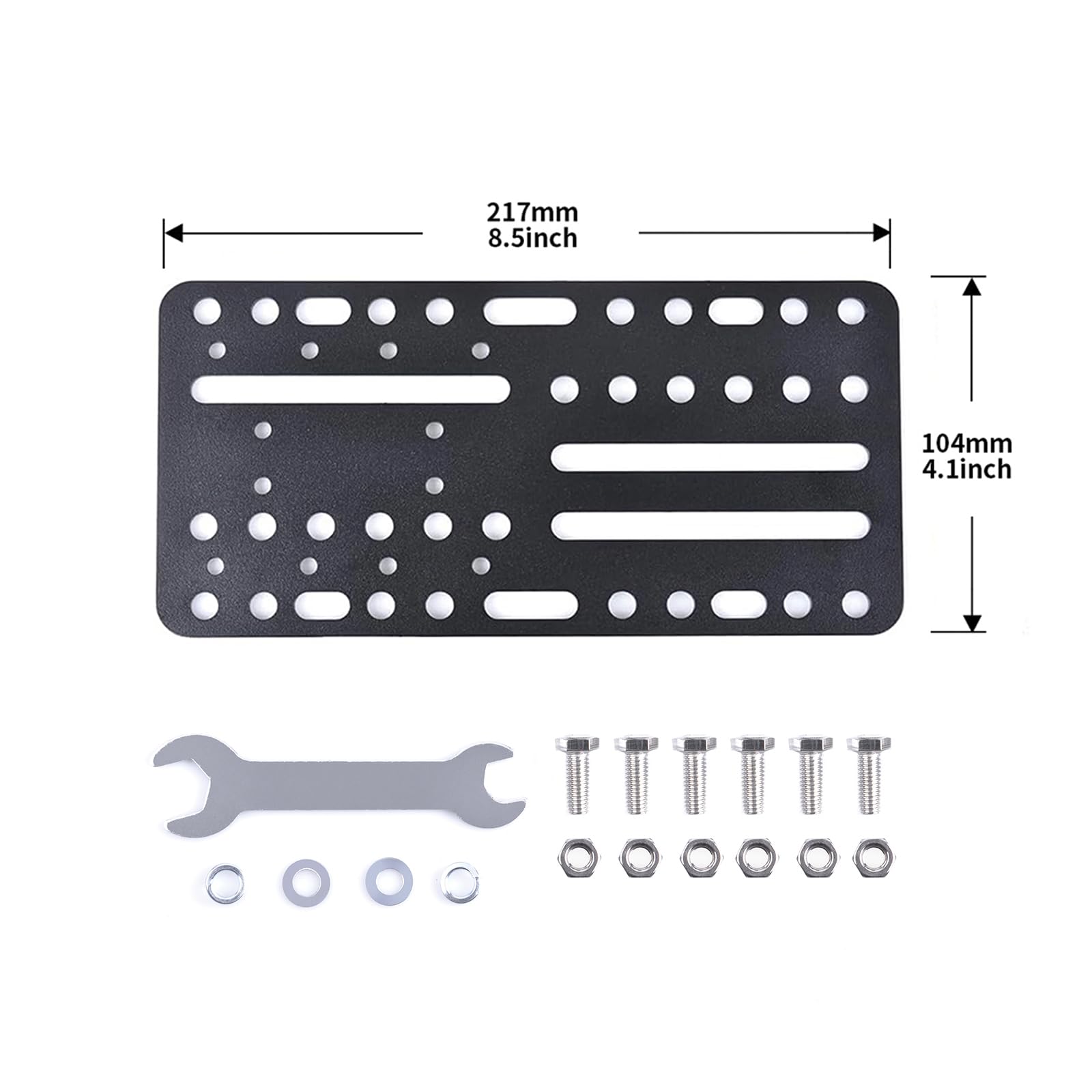 CNRAQR - Placa de soporte universal para freno de mano USB, adecuada para G25/27/29/920/923 T500 (solo placa)