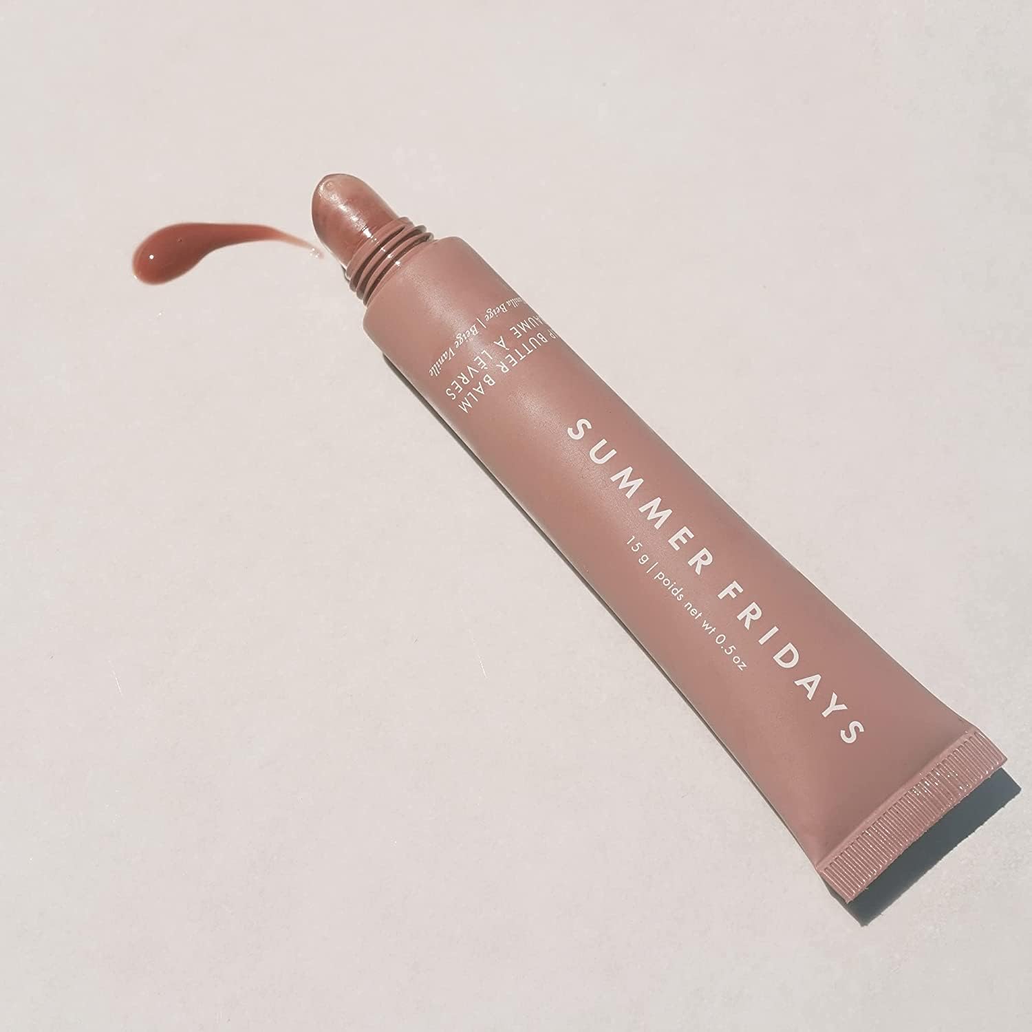 Bálsamo de Labios Summer Fridays Vainilla Beige Hidratante con Manteca de Karité Vegano