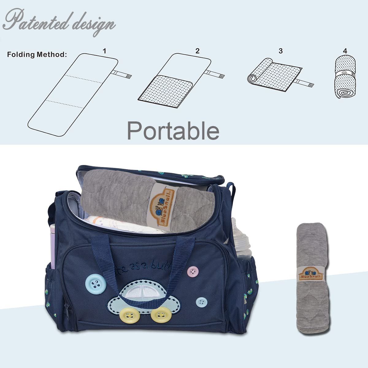 BlueSnail - almohadillas para orejas acolchadas y gruesas e impermeables para cambiar, 3 unidades (gris)