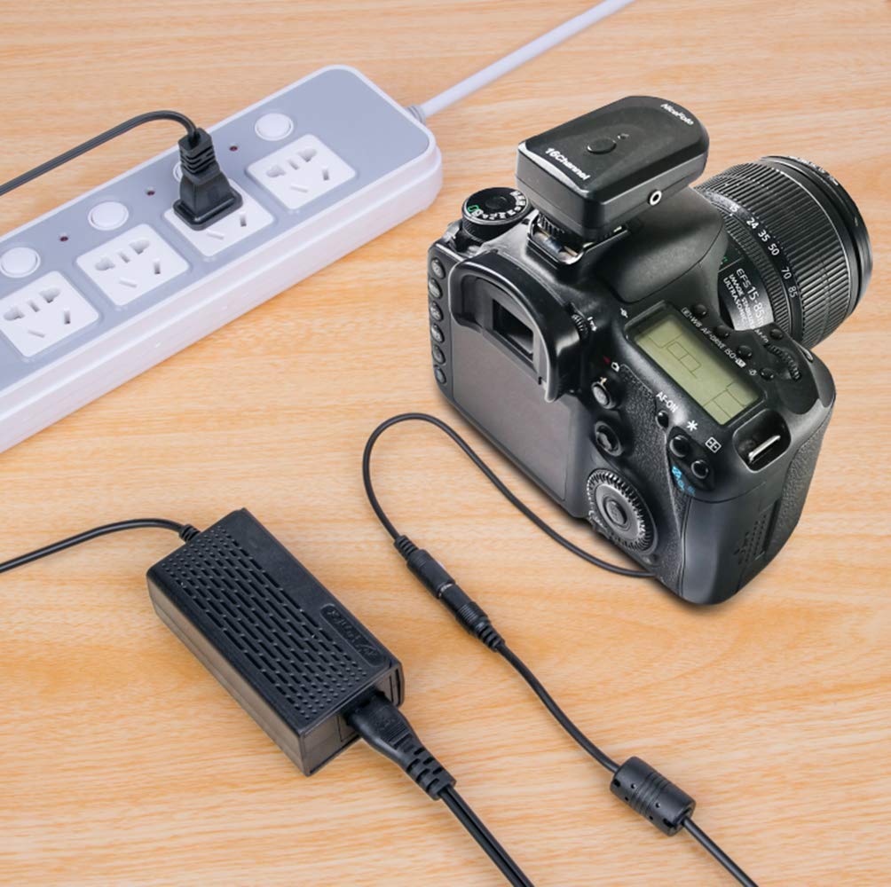 Tengdaxing AC-PW20 - Adaptador de corriente continua NP-FW50 - Batería simulada para Sony Alpha ZV-E10, A5000, A5100, A6000, A6100, A6300, A6400, A6500, A7, A7 II, A7R, A7R II, A7S, A7S, A7S XX100