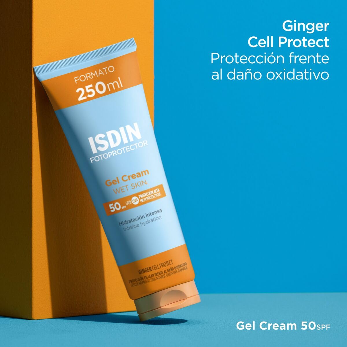 ISDIN Fotoprotector Gel Cream SPF 50+ | Hidratante y fresco para toda la familia