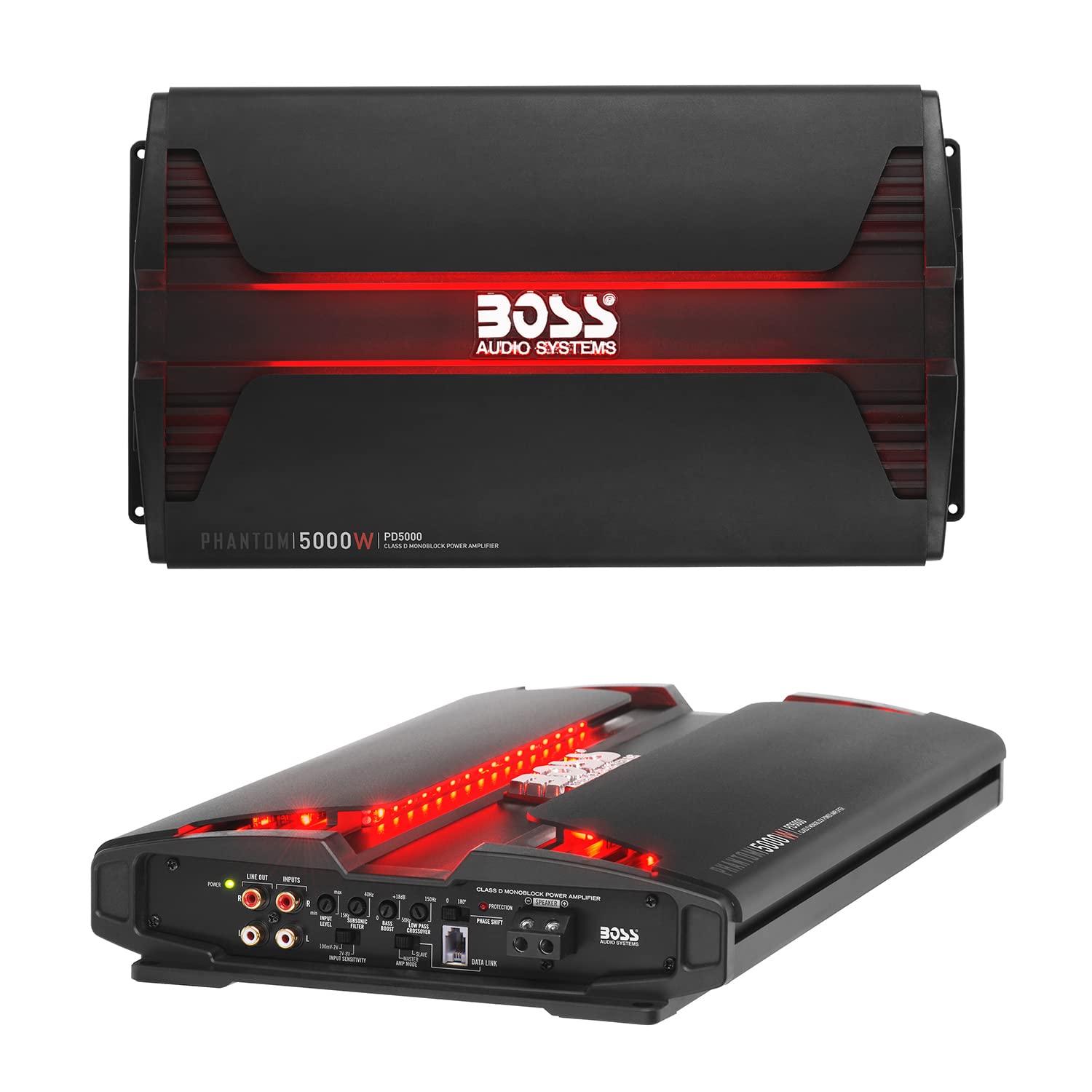 Boss Audio PD5000 Phantom 5000W Monoblock, Class D Amplifier