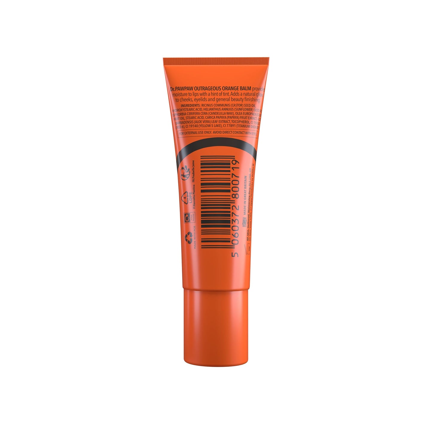 DR PAWPAW Bálsamo Outrageous Orange 10ml