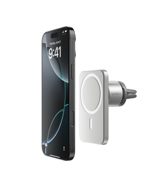 Belkin WIC002btGR Montaje de Ventilación de Coche Pro MagSafe, Negro