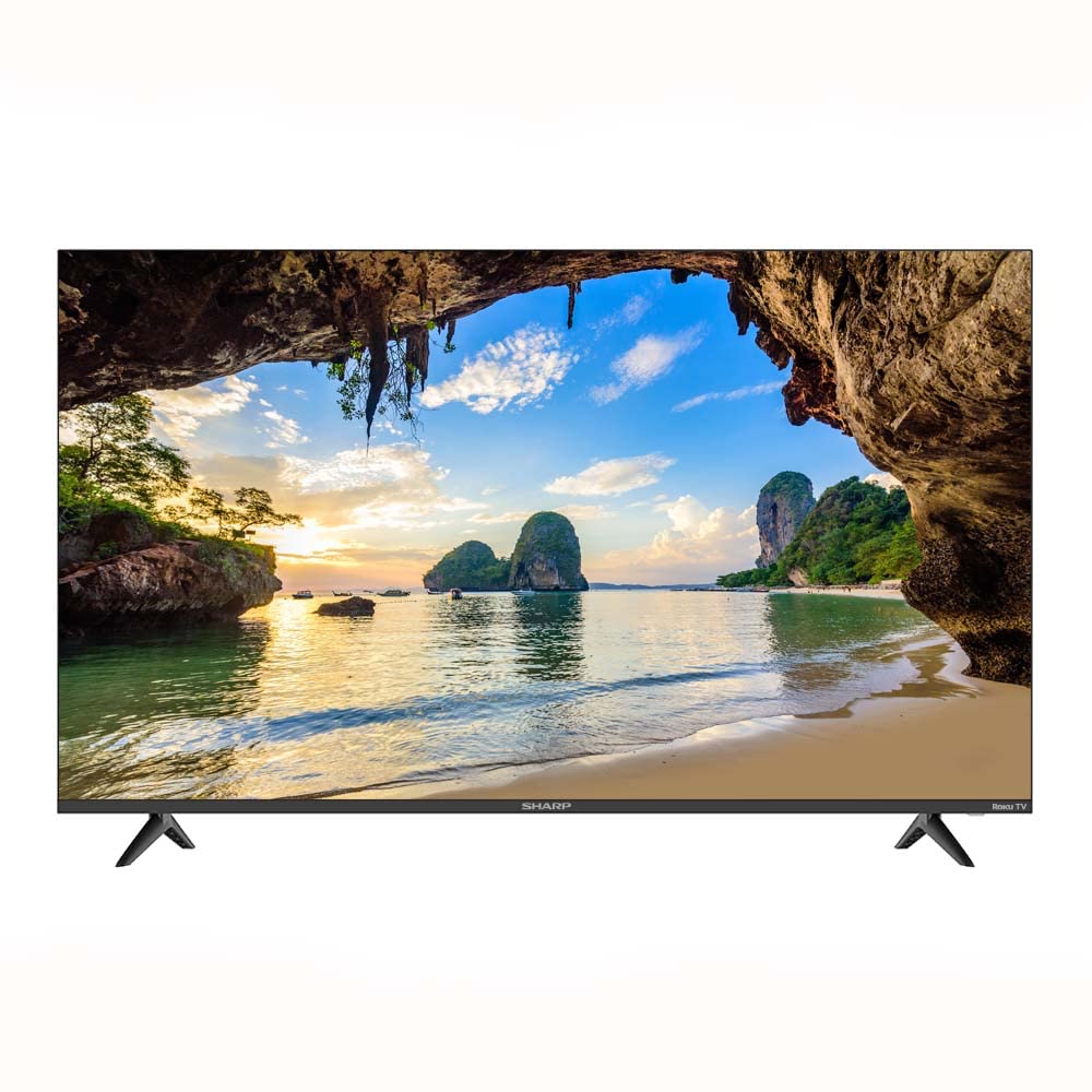Sharp 4K Smart LED TV de 50" - Roku TV con WiFi
