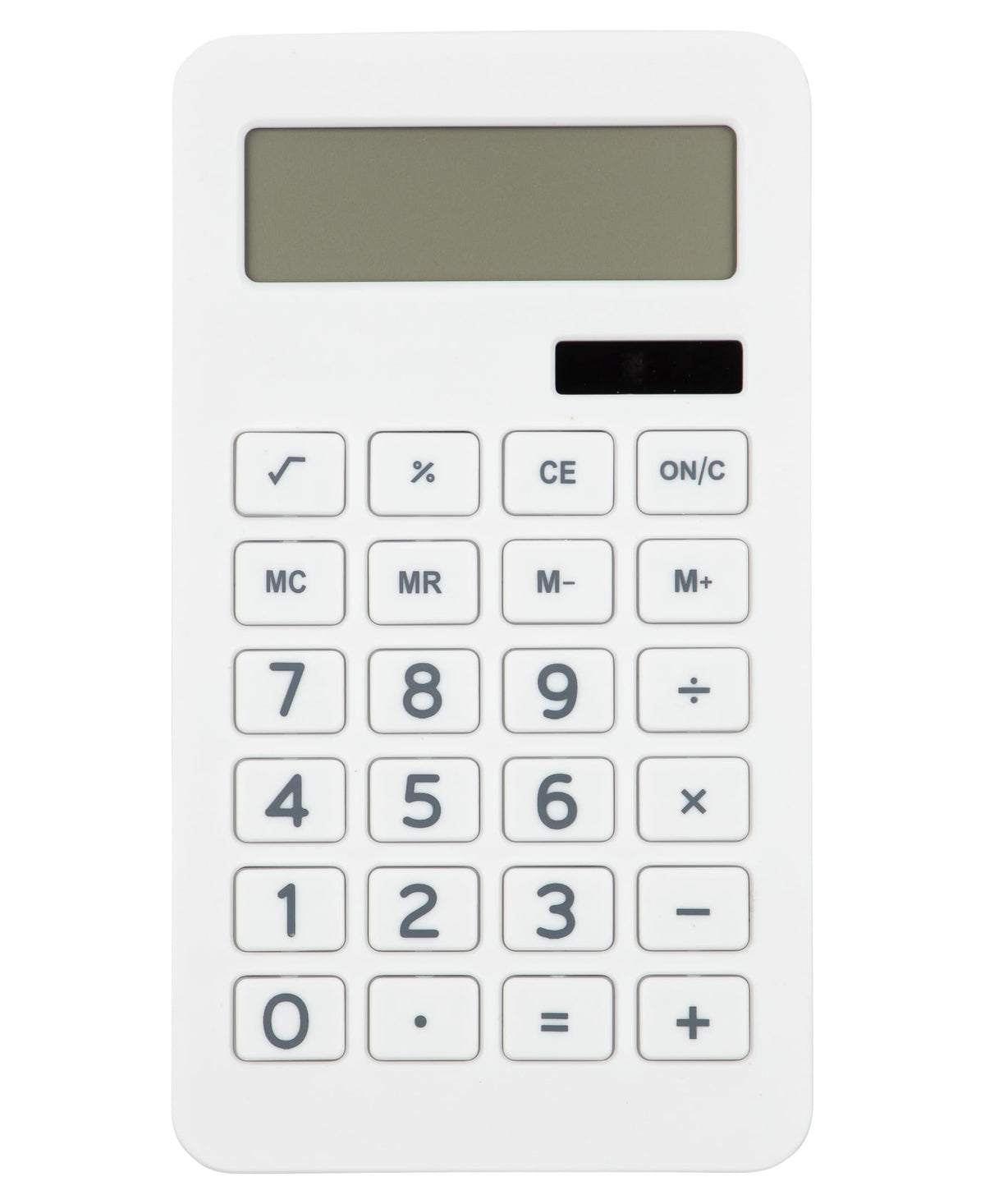 Calculadora JAM PAPER Blanca con Visualización LCD de 10 Dígitos