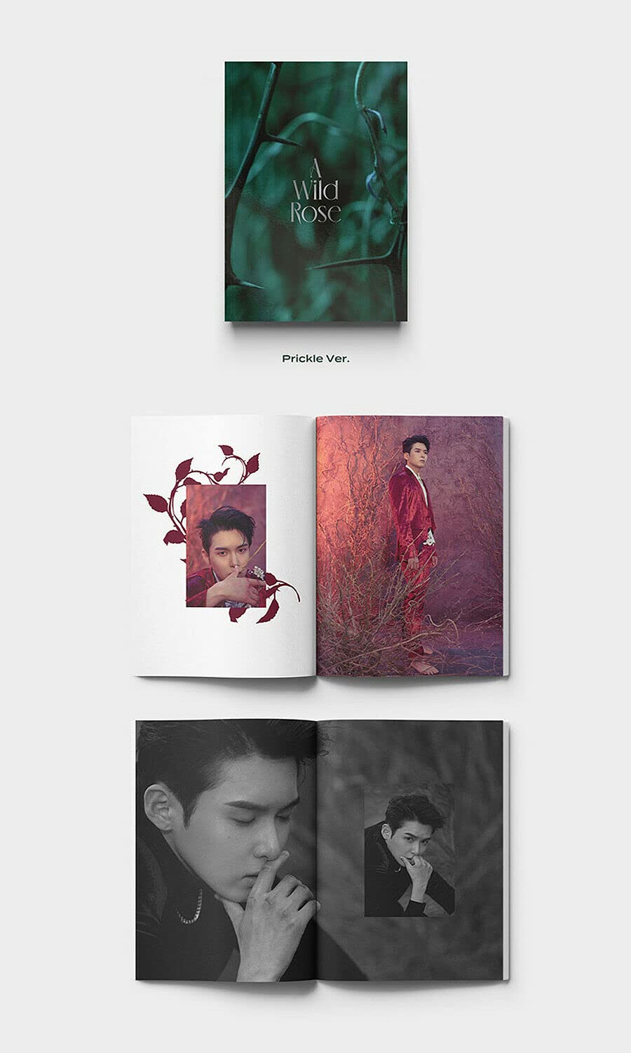 Álbum Mini 3ra Edición Super Junior Ryeowook Rose Petal Prickle Set