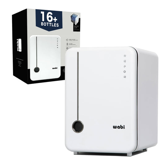 Wabi UVC - Desinfectante y secadora LED Ultra (blanco + ribete de plomo)