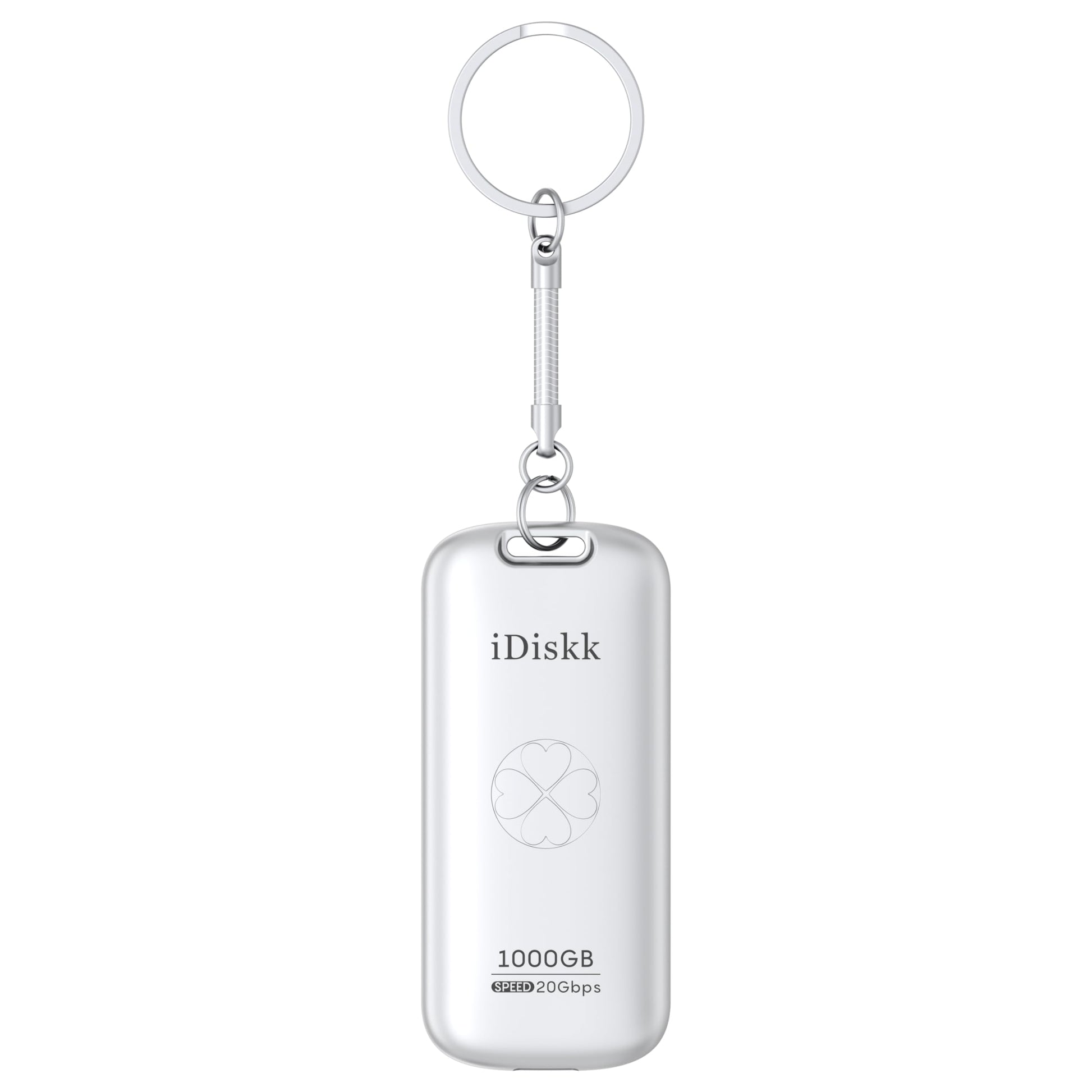 iDiskk SSD externo 1 TB de alta velocidad 2000 MB/s | Tamaño de bolsillo | USB 3.2 Gen2X2 | Compatible con Xbox, PS4, iPad, PC y Mac