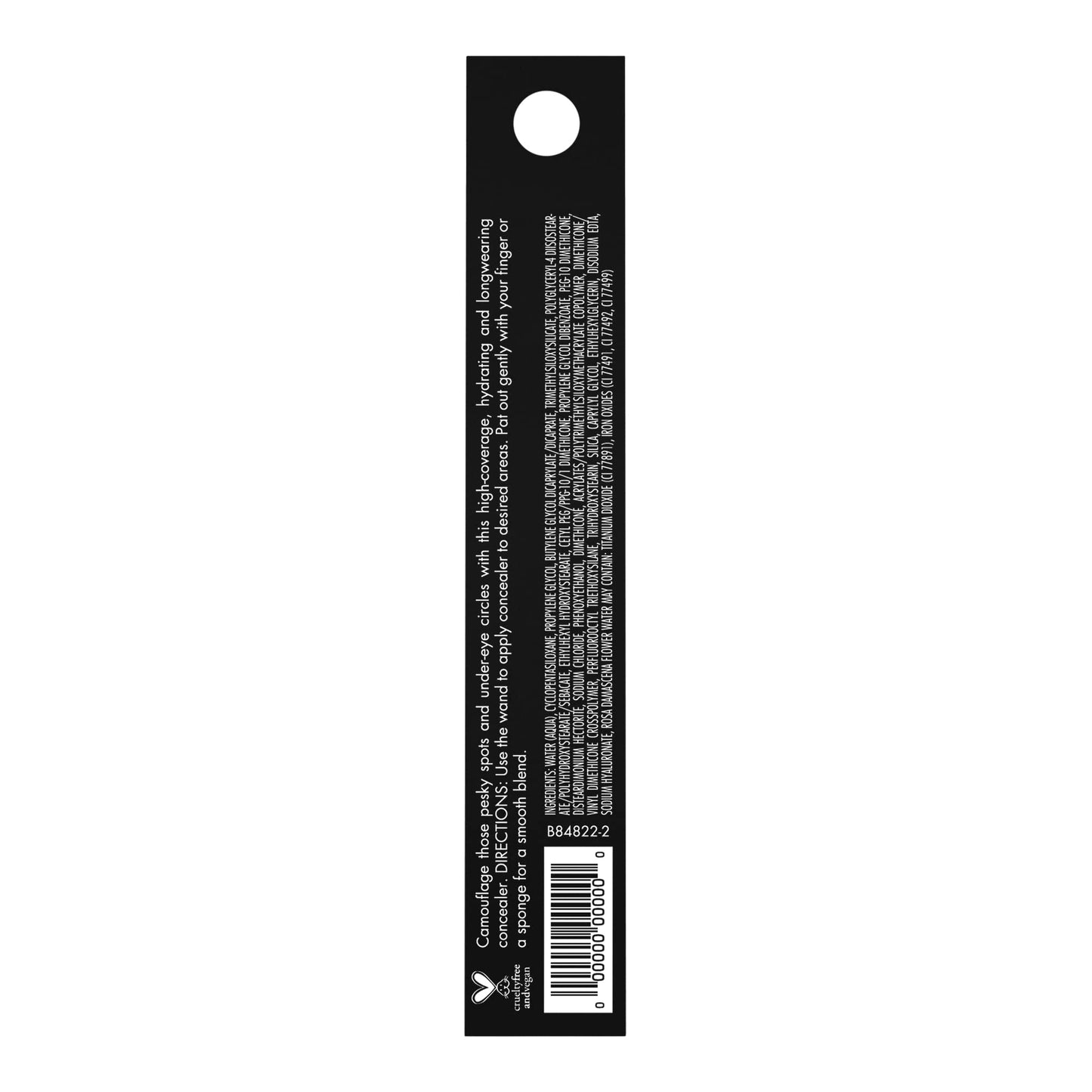 elf, Corrector de camuflaje hidratante, Ligero, Cobertura completa, Larga duración, Oculta, Corrige, Cubre, Hidrata, Destaca, Arena clara, Acabado satinado, 25 tonos, Uso durante todo el día, 0.20 Fl