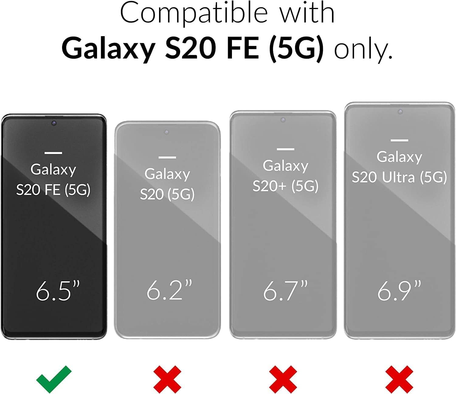 oakxco - Funda de silicona líquida para Samsung Galaxy S20 FE 5G, bonita funda delgada de goma suave TPU lisa de gel para mujeres y niñas, diseño estético, sólido mate protector y a prueba de golpes,