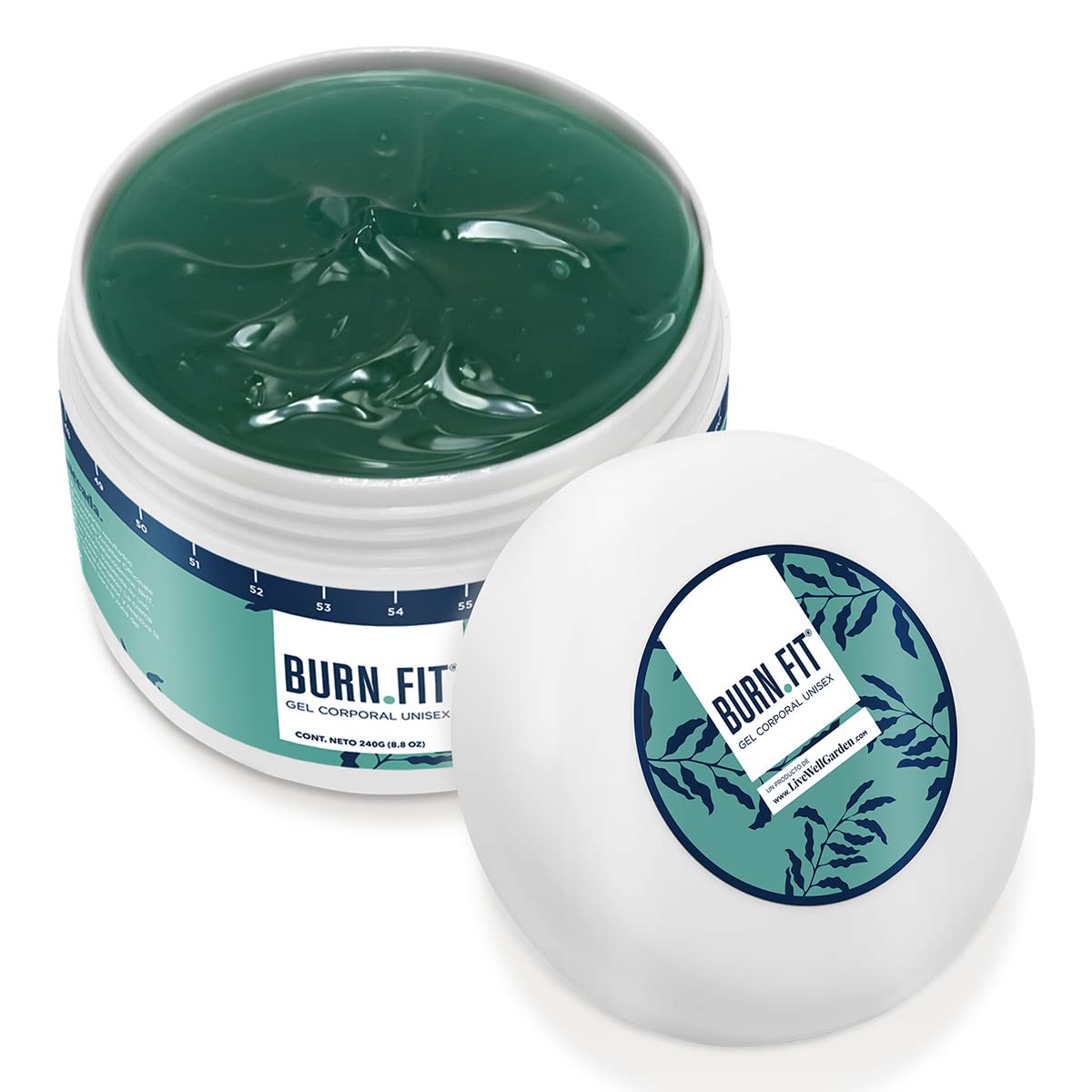 Burn Fit Gel Corporal quema grasa, anti celulitis.