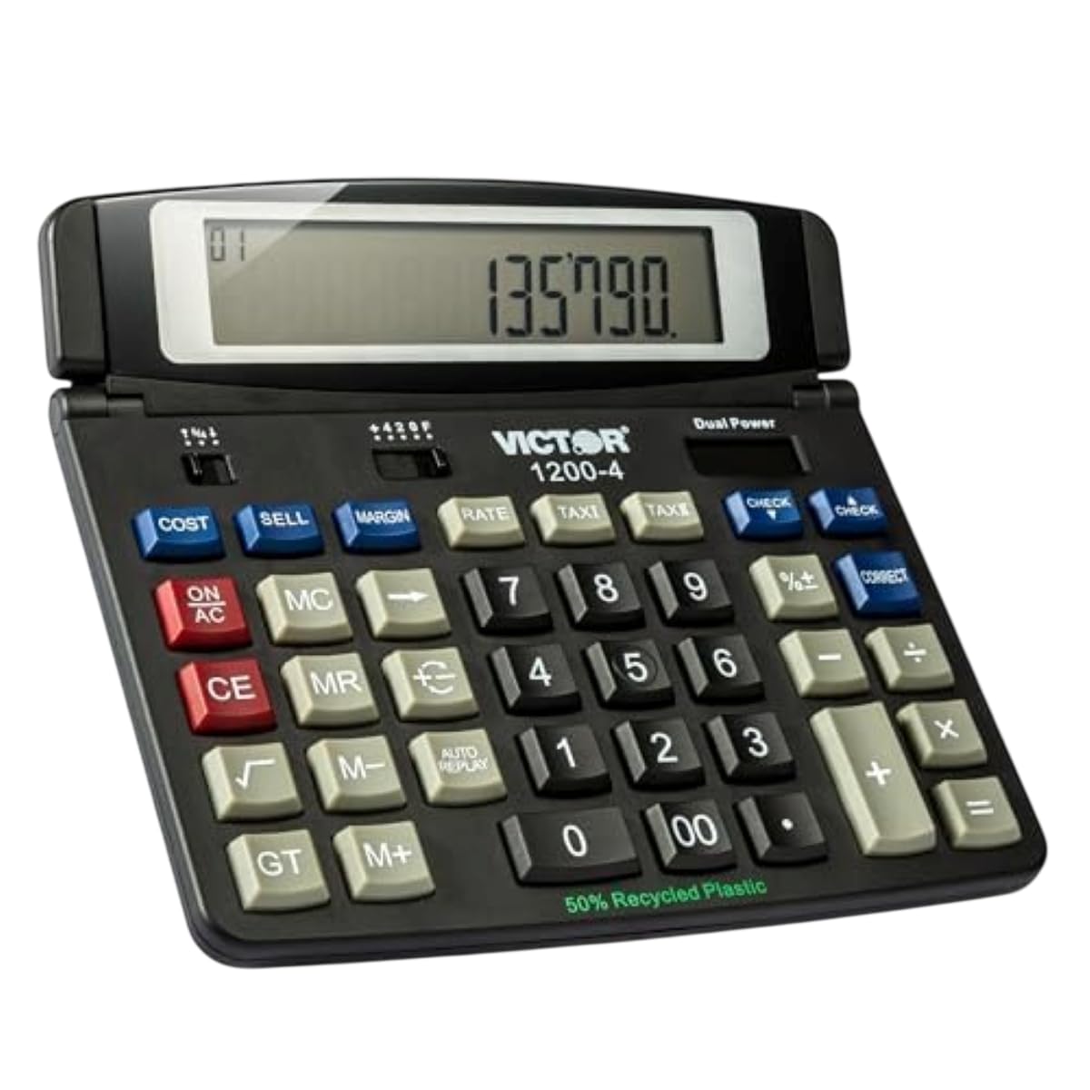 Calculadora de Computadora Victor LCD 12 Dígitos Business