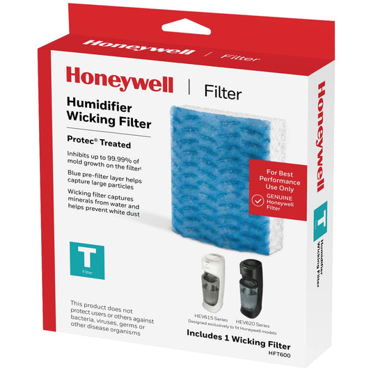 Honeywell - Filtro de absorción de humedad de repuesto, 1 unidad, color blanco