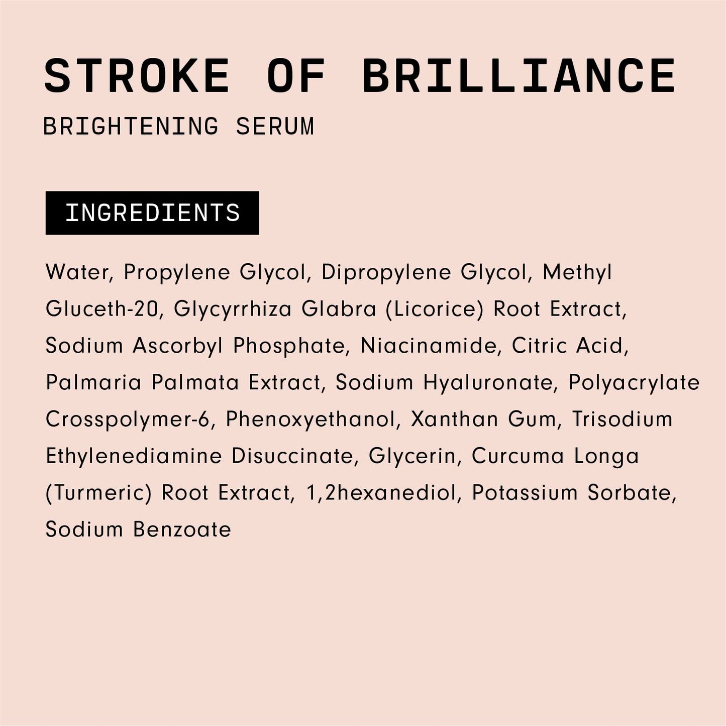 Versed Sérum iluminador Stroke of Brilliance 1 fl oz suero de vitamina C para la cara, suero facial antienvejecimiento, sin crueldad, sin parabenos y vegano. Elige tu tratamiento facial (suero iluminador)