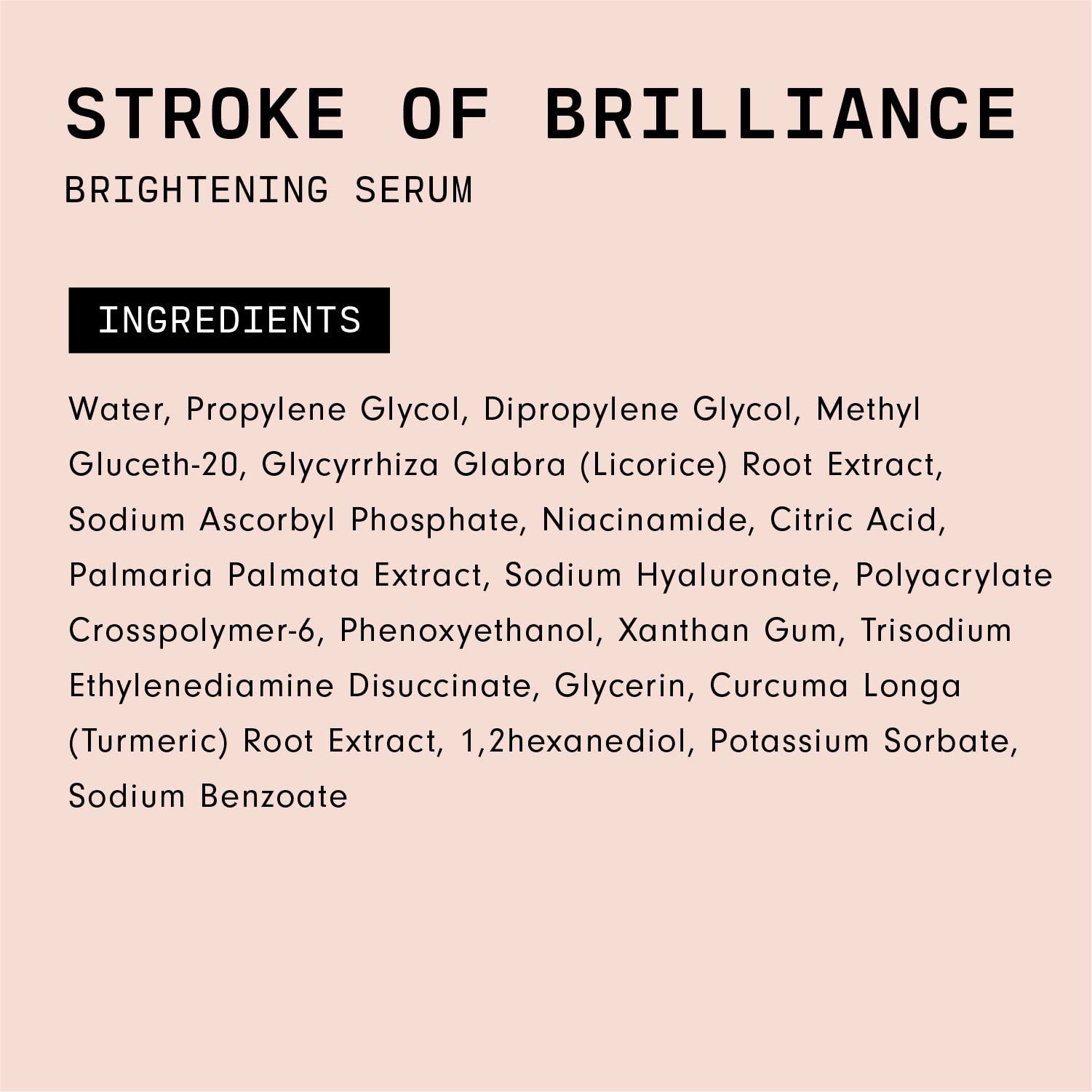 Versed Sérum iluminador Stroke of Brilliance 1 fl oz suero de vitamina C para la cara, suero facial antienvejecimiento, sin crueldad, sin parabenos y vegano. Elige tu tratamiento facial (suero iluminador)