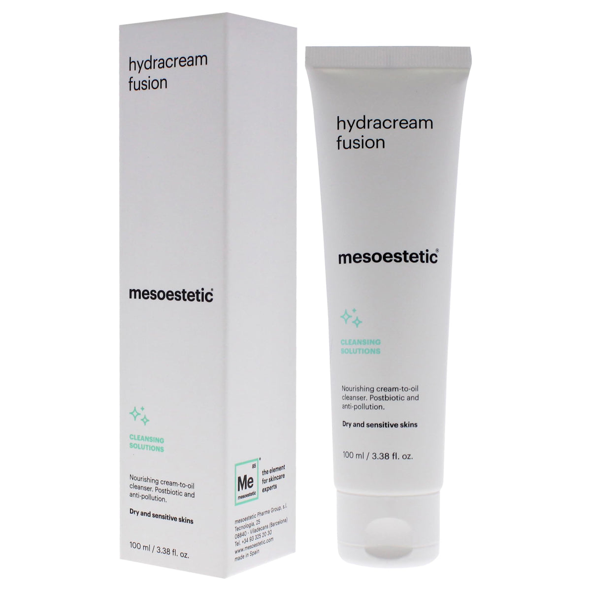 Hydracream Fusion by Mesoestetic for Unisex - 3.38 oz Cream