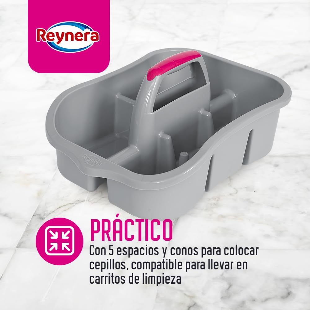 Combo Organizador Colgador de Escobas y Mops Reynera 1 Tool Caddy