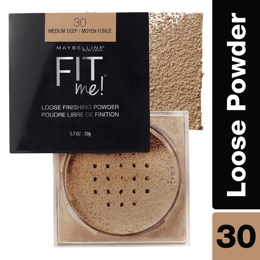 Polvo de Acabado Maybelline New York Medium Deep Fit Me Loose