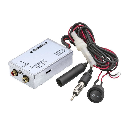 Modulador FM RadioShack Plata Compatible con Coche Controles Físicos