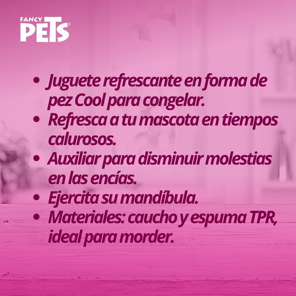 Juguete Fancy Pets Pez Rellenable Congelable Cool