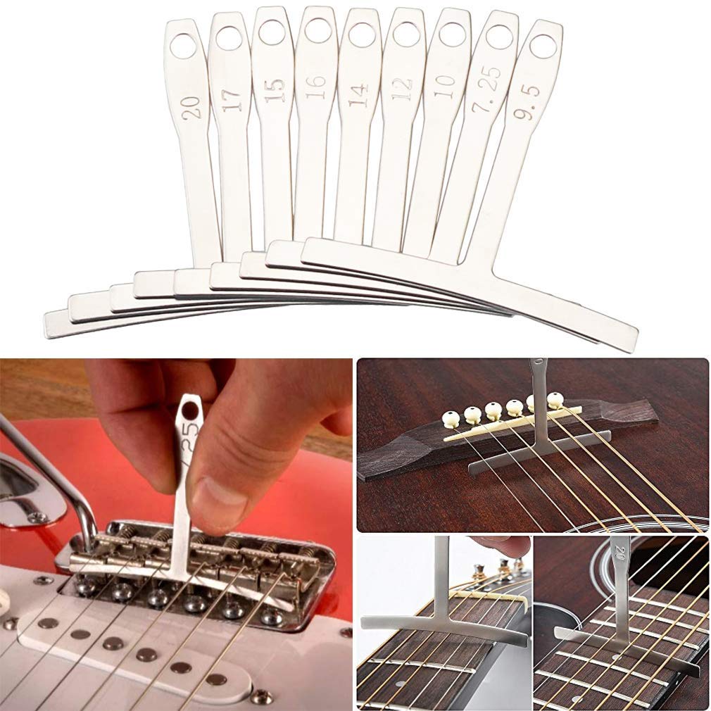 Kit de Mantenimiento TIMESETL Negro con Juego de Llaves Hexagonales para Guitarra