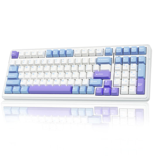 Teclado Mecánico Inalámbrico Aula F99 RGB Personalizable para PC/Tablet/Xbox/PS4/PS5