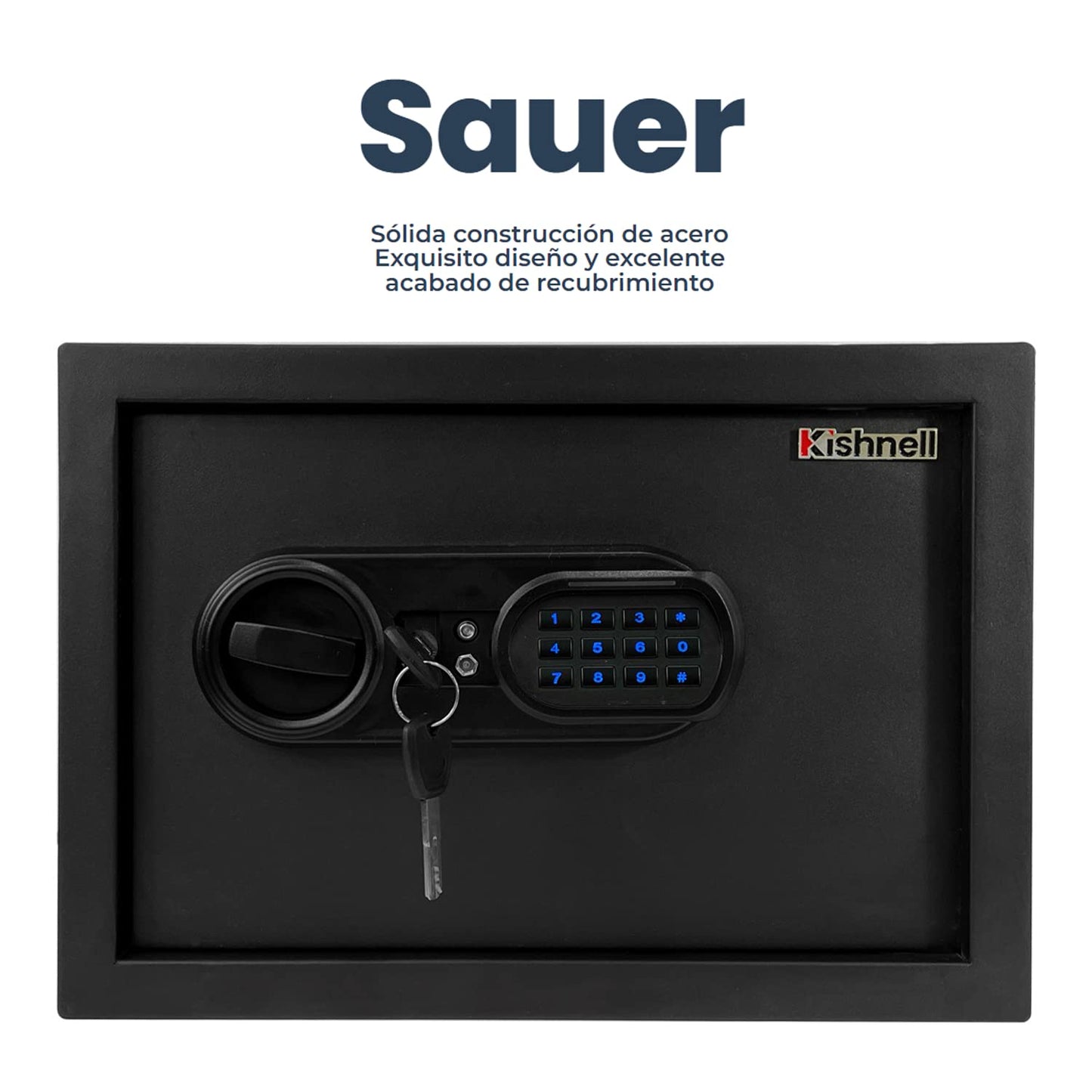 Kishnell | Caja Fuerte Seguridad Electrónica Con Luz Sauer 25EIS