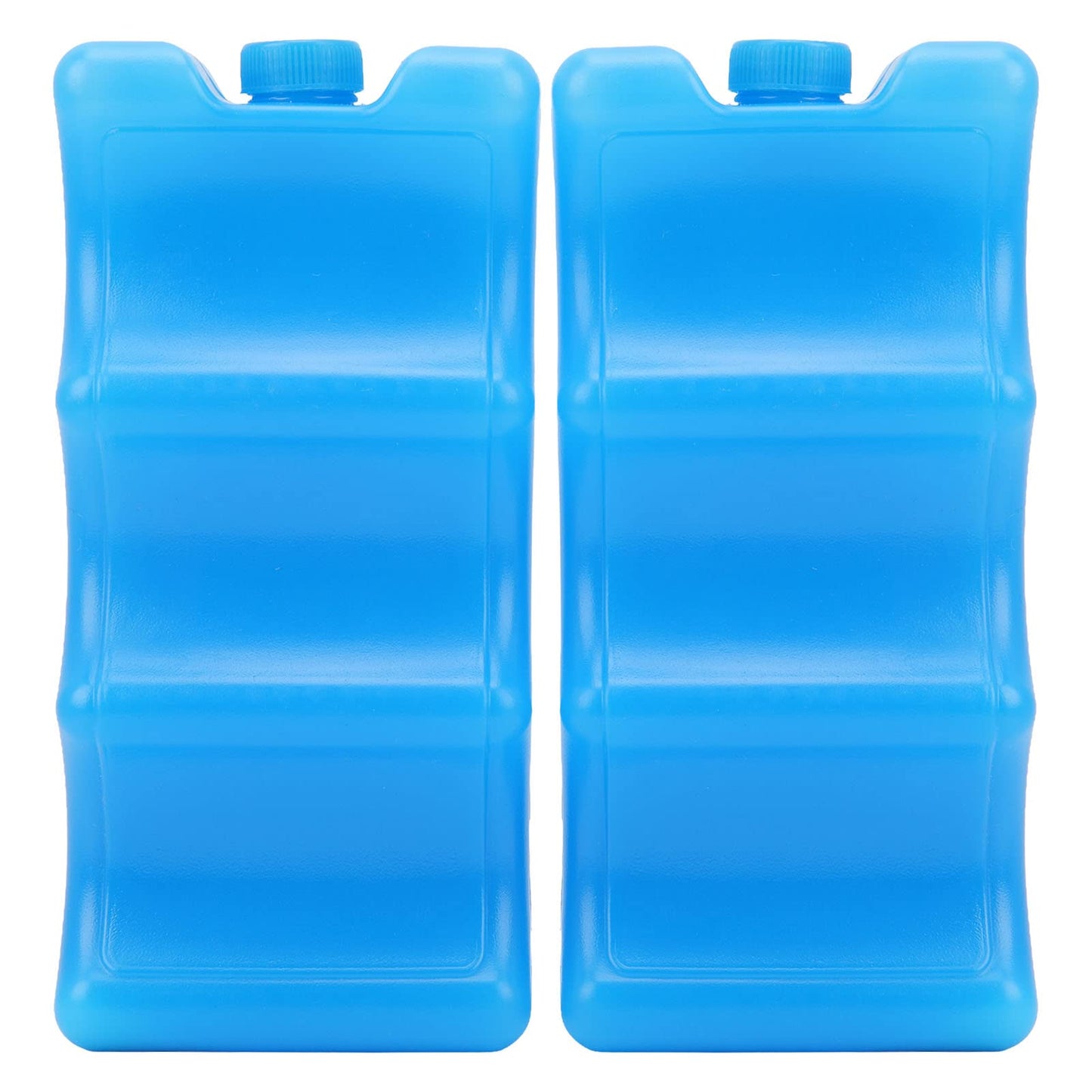 Paquetes de Hielo Reutilizables Azul Forma Contorneada para Leche Materna