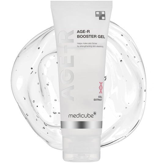 Medicube Suero En Gel Age-R Booster Para Dispositivos De Cuidado De La Piel: Suero Facial Hidratante Y Nutritivo Con Extracto De Células Madre Vegetales, Ácido Hialurón 3,38 Onzas Líquidas (Paquete