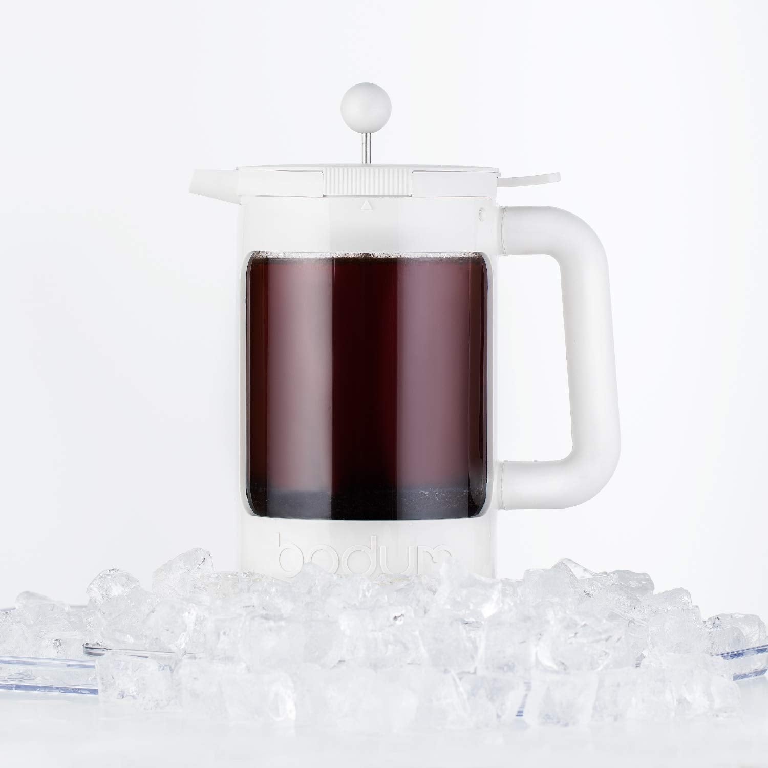 Bodum Bean Set Cafetera de café helado, Blanca, 12 Tazas/ 1.5 litros