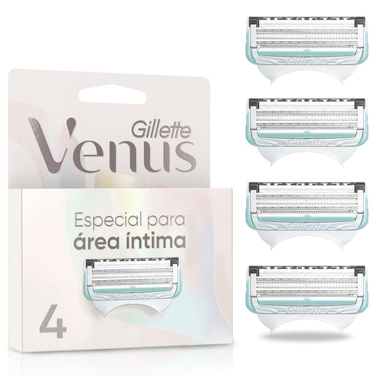 Cartucho de Rastrillo Gillette Venus Anti Irritación Rosa para Mujer