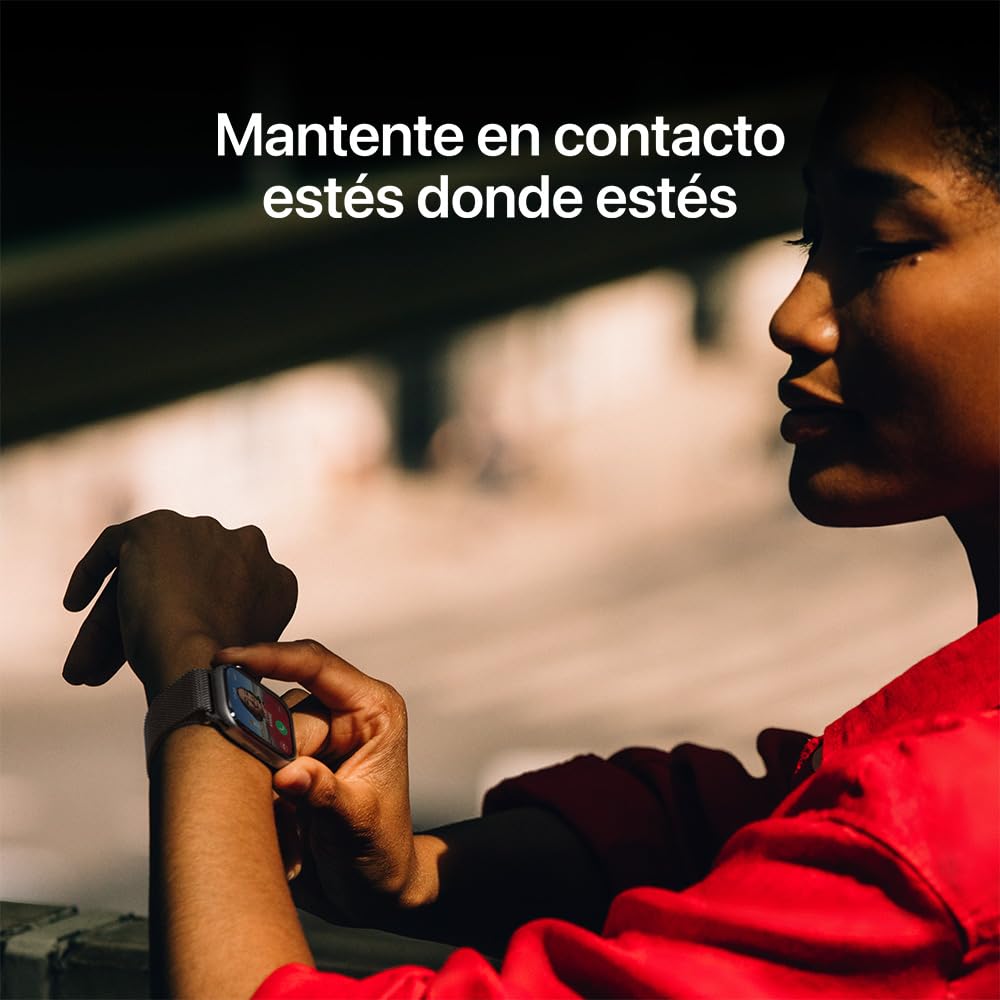 Reloj Apple Watch Series 11 GPS Aluminio Negro Azabache 42 mm Correa Deportiva Negra S/M