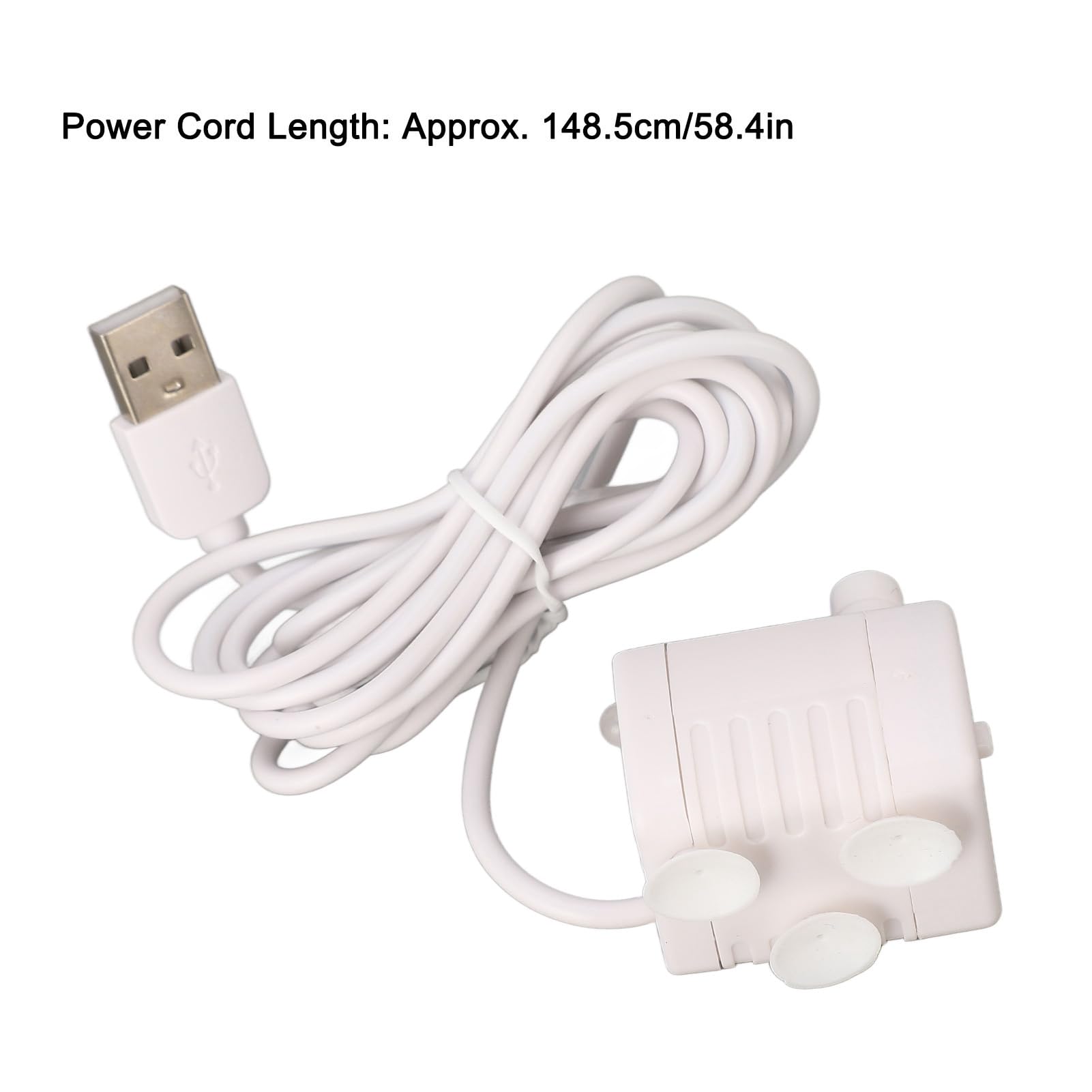 Bomba de Agua para Mascotas Denash, Fuente de Agua para Gatos, Bomba de Agua Extraíble Alimentada por USB, Flujo Ajustable de 5V,