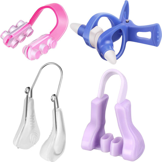 Clips de Elevación de Nariz de Silicona con Clip de Seguridad para Mujer