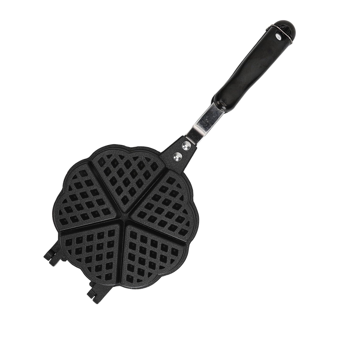 Máquina para Hacer Gofres con Sartén, 5,9 Pulgadas, Perfecta para Gofres Tostadores de Sándwich, Mini Planchas para Gofres Antiadherentes de Doble Cara para un Desayuno sin