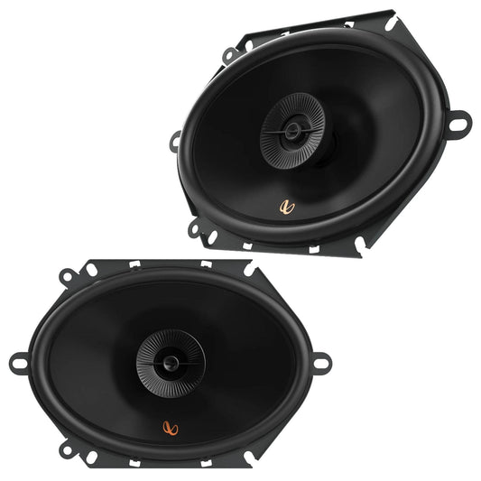 Infinity Primus 683F Primus Series 6 x 8 Pulgadas, Altavoces multielemento de Ajuste Personalizado, par