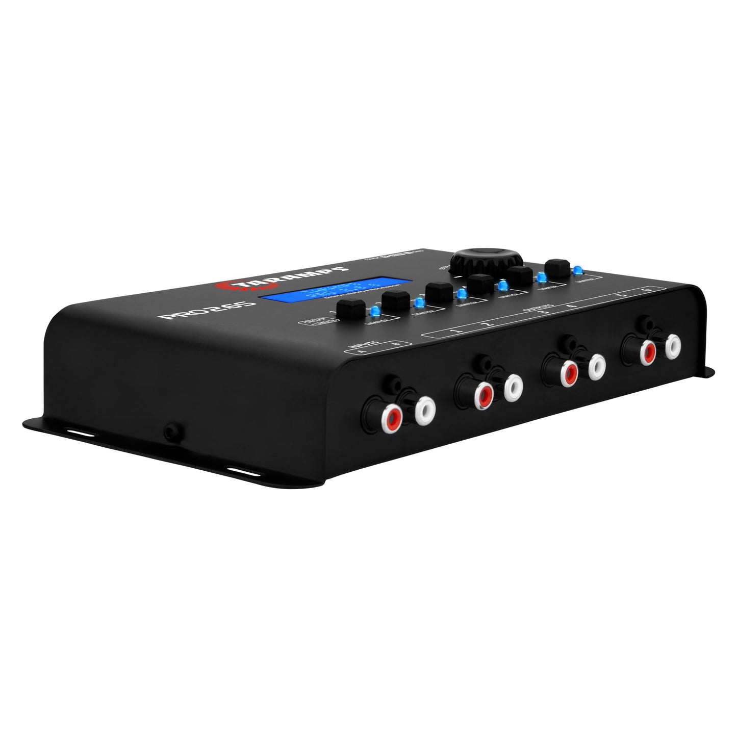 Taramp's - Procesador de audio digital para automóvil con 2 entradas DSP y 6 salidas independientes con ecualizador paramétrico de 3 bandas