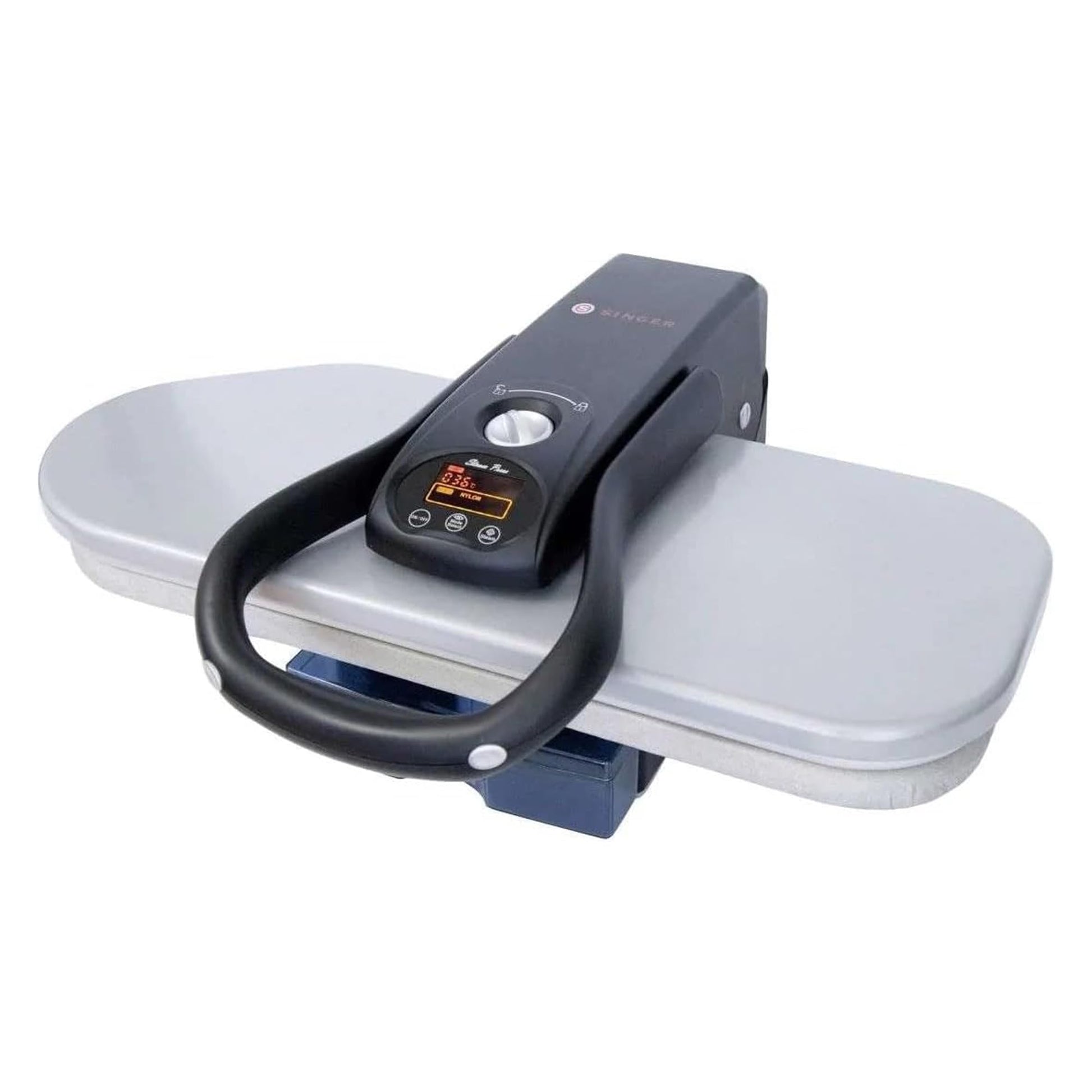 Prensa de Vapor Singer Inteligente 1500 W con Superficie Antiadhesiva y Controles Digitales