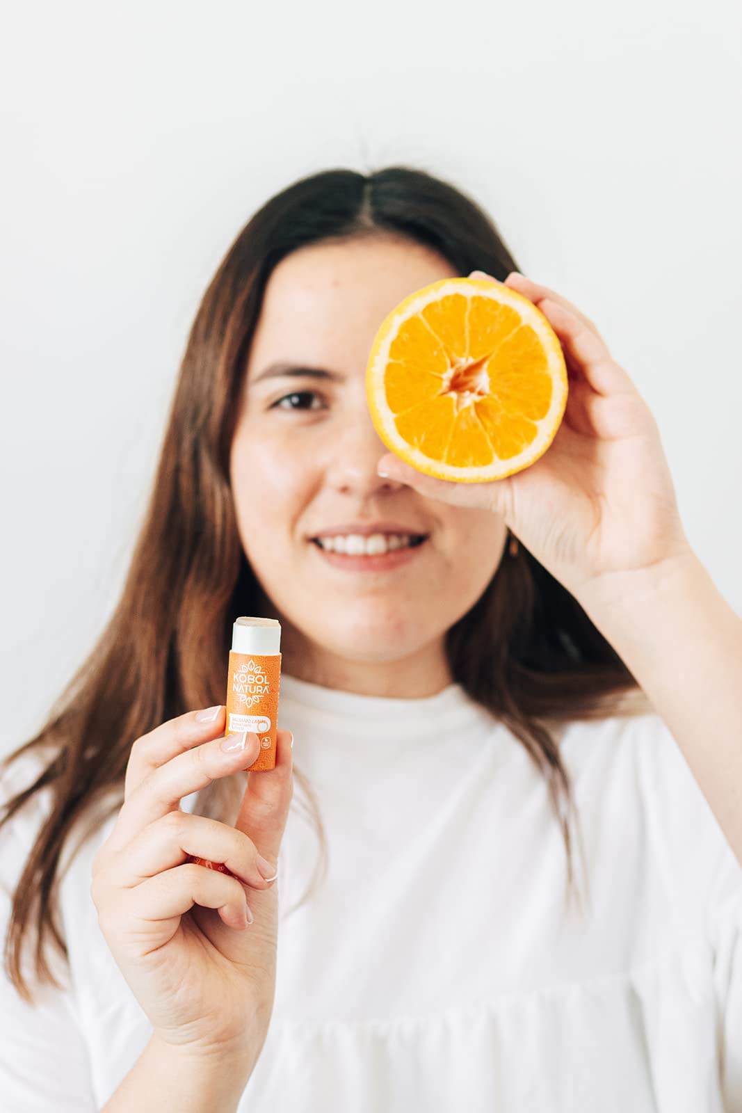 KOBOL | Bálsamo Labial Cítrico Vegano Push Up Hidratación Natural
