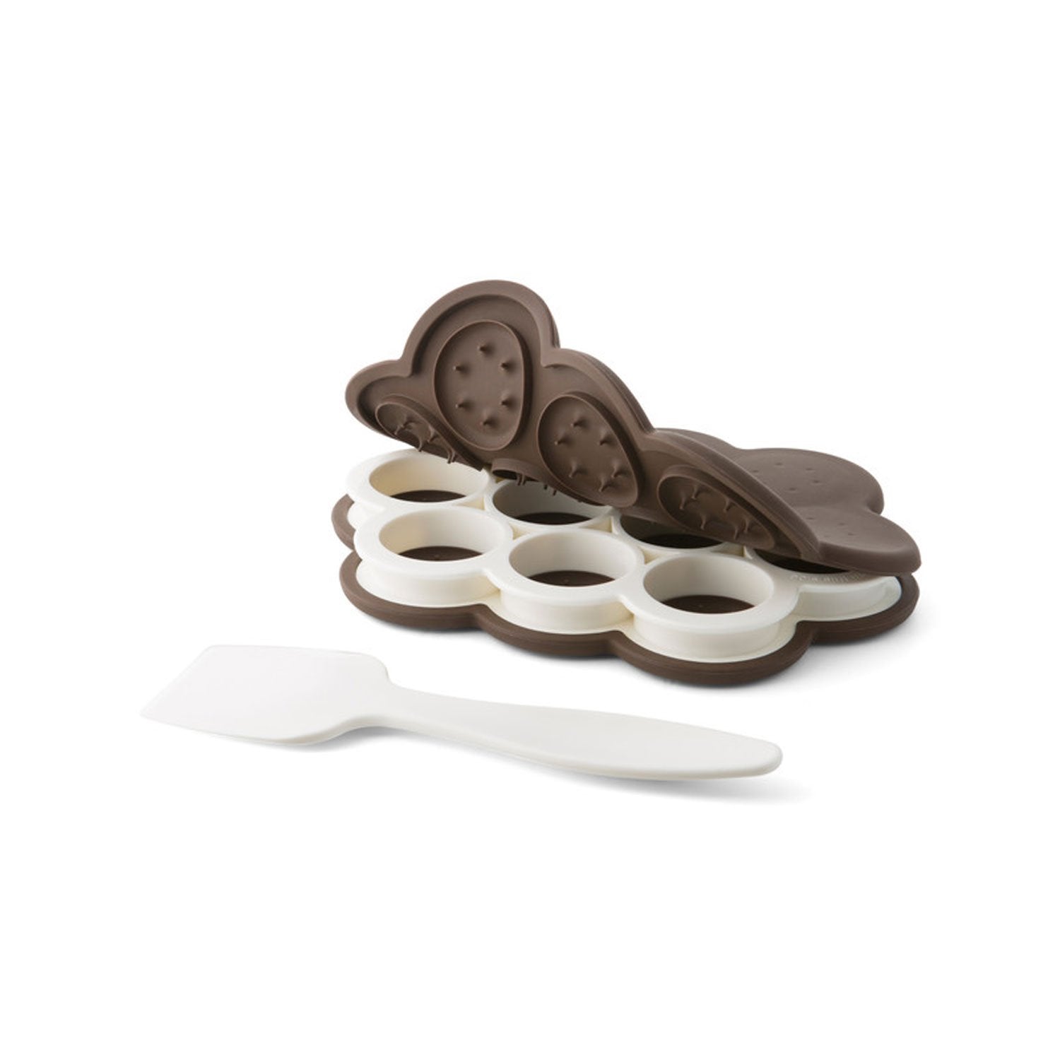Chef'n SweetSpot Mini sandwichera de helado (caramelo/coco), estándar, pequeño