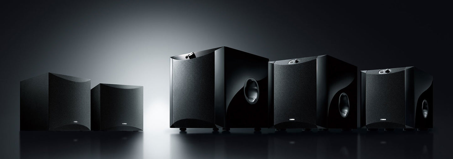 Yamaha NS-SW050 50W Negro - Subwoofer (50 W, 28 - 200 Hz, 100 W, 5 Ohmio, 20 cm, 20.3 cm (8"))